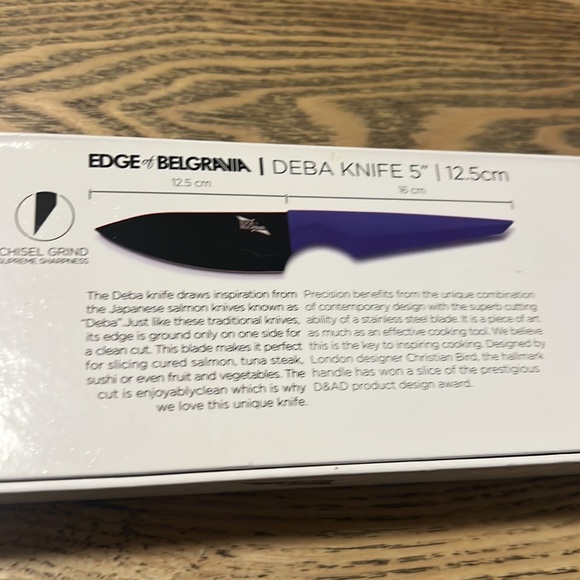 Precision Charred Onyx Knife 6” | 15cm - Picture 5 of 7